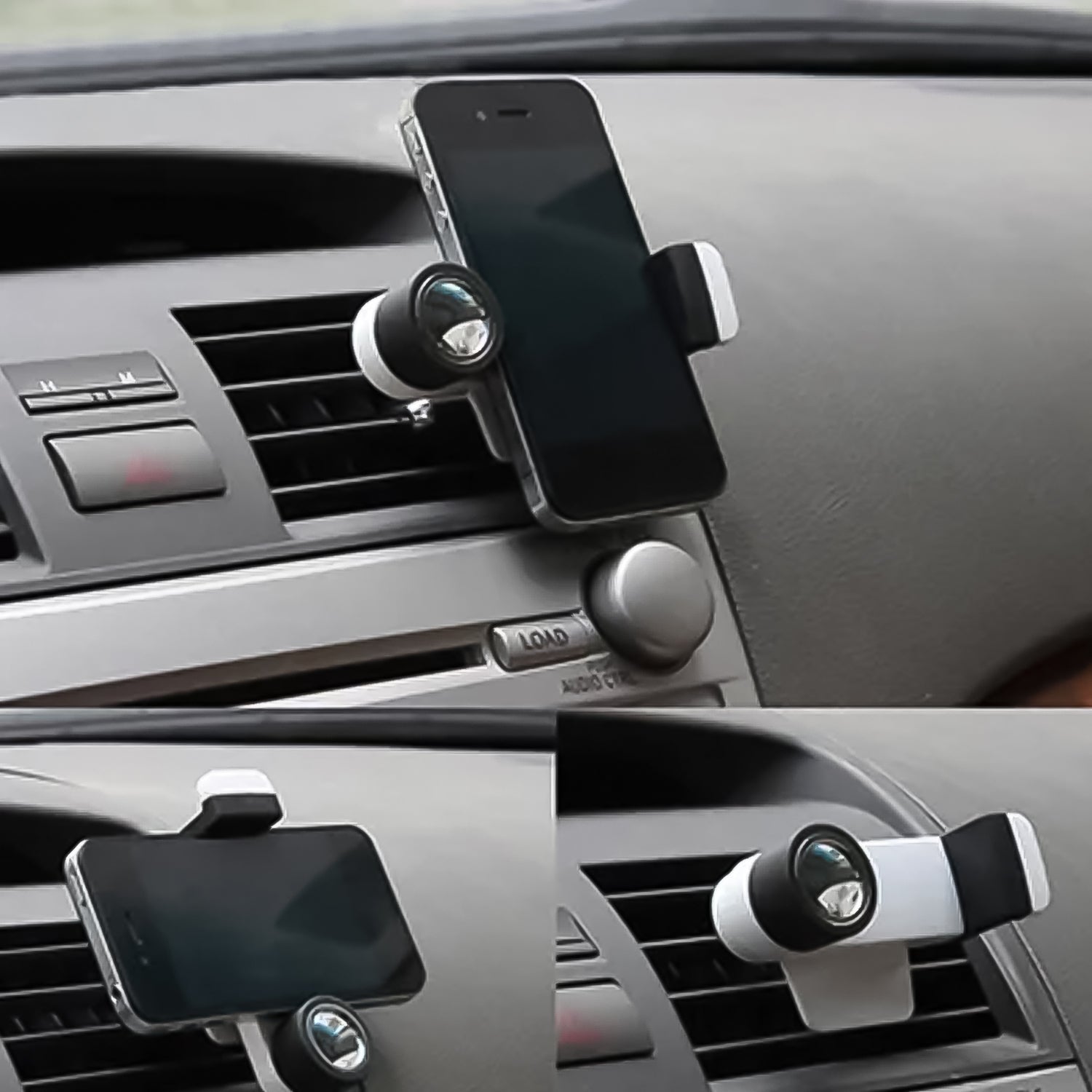 Superior eMart Car Phone Holder for secure smartphone mounting in vehicle air vents