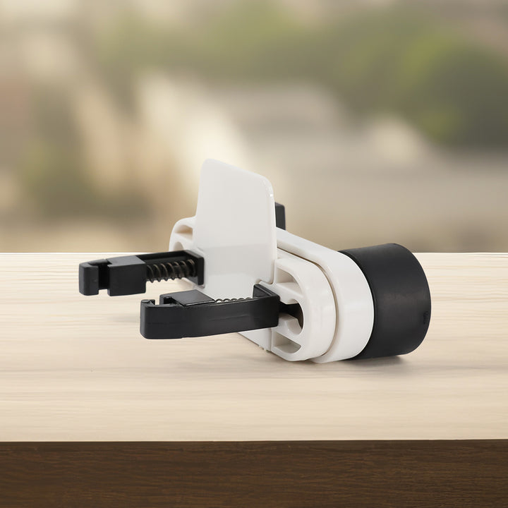 Compact Car Phone Holder for Securely Mounting Smartphones in Vehicles
