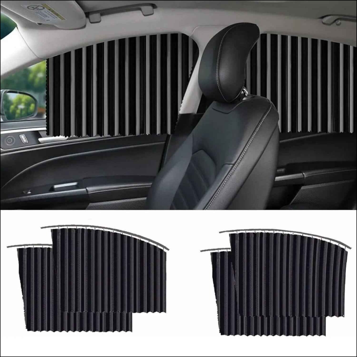 Car Window Sunshade Curtains Set - Superior eMart