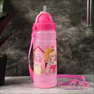 Cartoon Printed Water Bottle 550ml (1 Pc) - Superior eMart