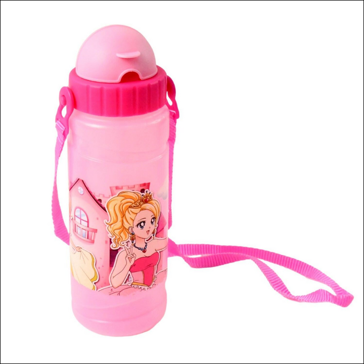 Cartoon Printed Water Bottle 550ml (1 Pc) - Superior eMart