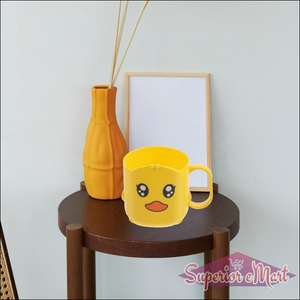 Cartoon Toothbrush Cup - Cute Duck Design - Superior eMart
