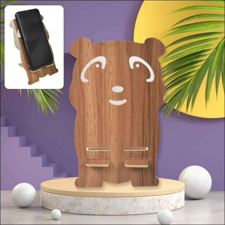 Cartoon Wooden Mobile Stand - Superior eMart
