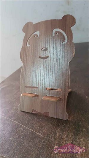 Cartoon Wooden Mobile Stand - Superior eMart