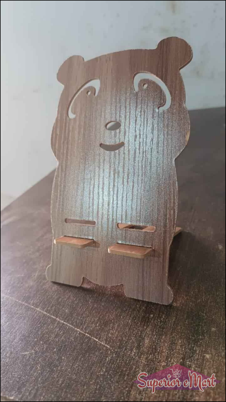 Cartoon Wooden Mobile Stand - Superior eMart