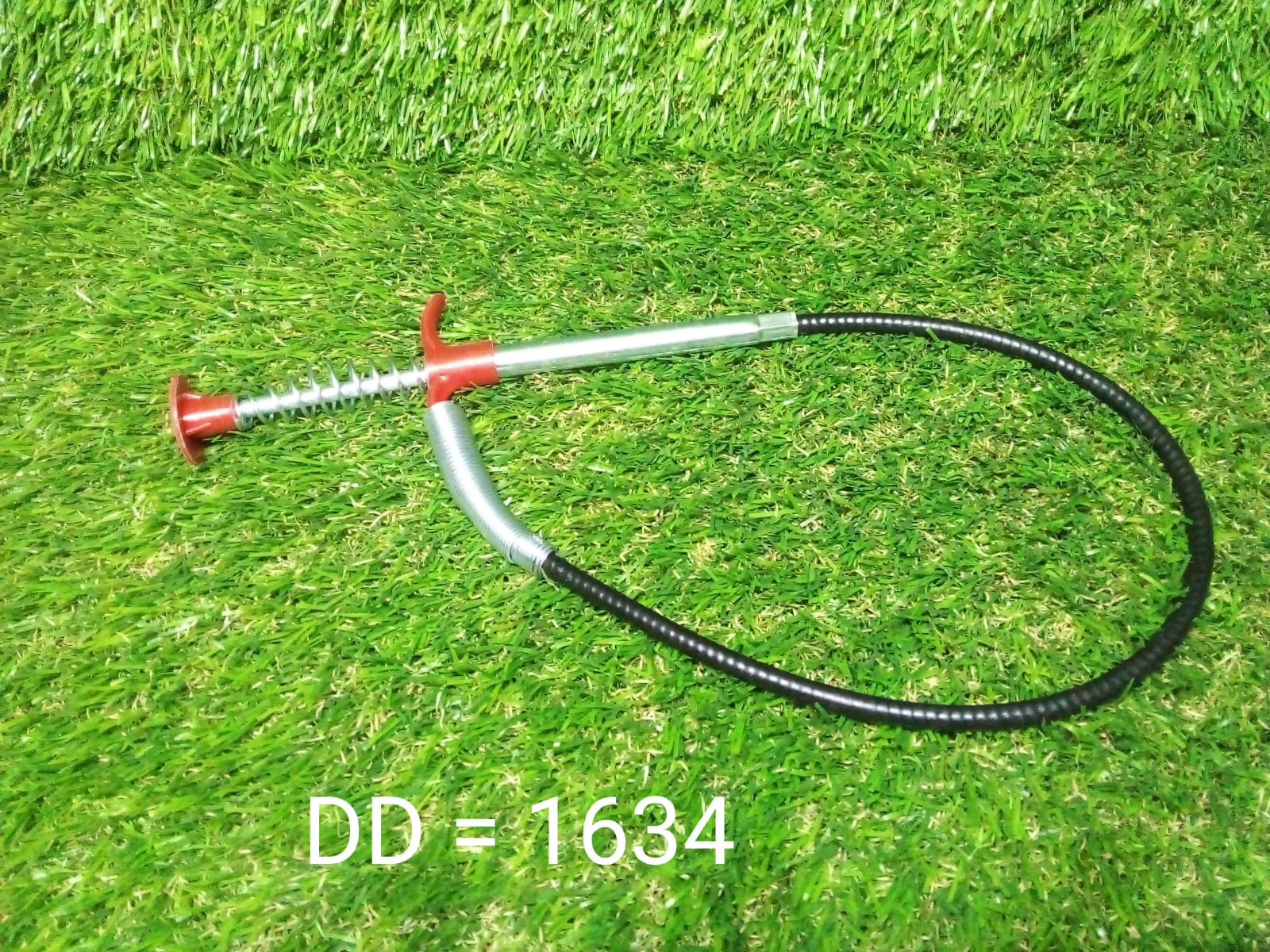 Metal Wire Brush Sink Cleaning Hook Sewer Dredging Device - 1634_60cm_spring_dredging