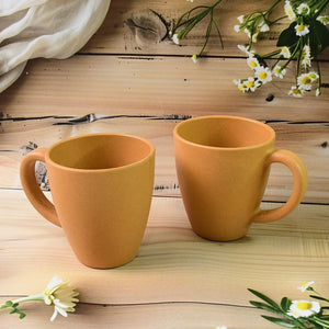 Stylish ceramic coffee and tea mugs set in earthy shades perfect for daily use or gifts