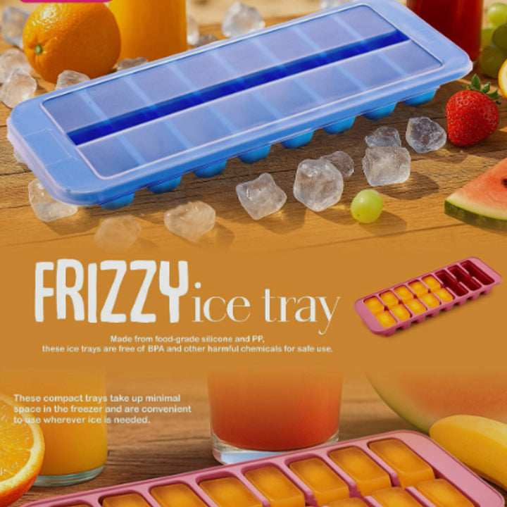 2-in-1 Compartment For Ice Cubes And Storage Box (1 Pc)