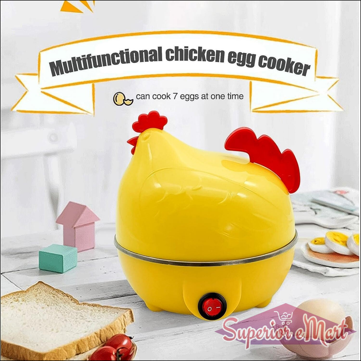 Chicken Shaped Egg Cooker - Superior eMart