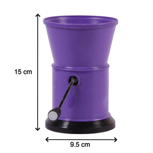 Purple chilly cutter with sharp blades for quick chopping of vegetables in the kitchen