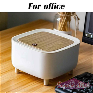 Classy Desktop Push Button Trash Bin - Superior eMart