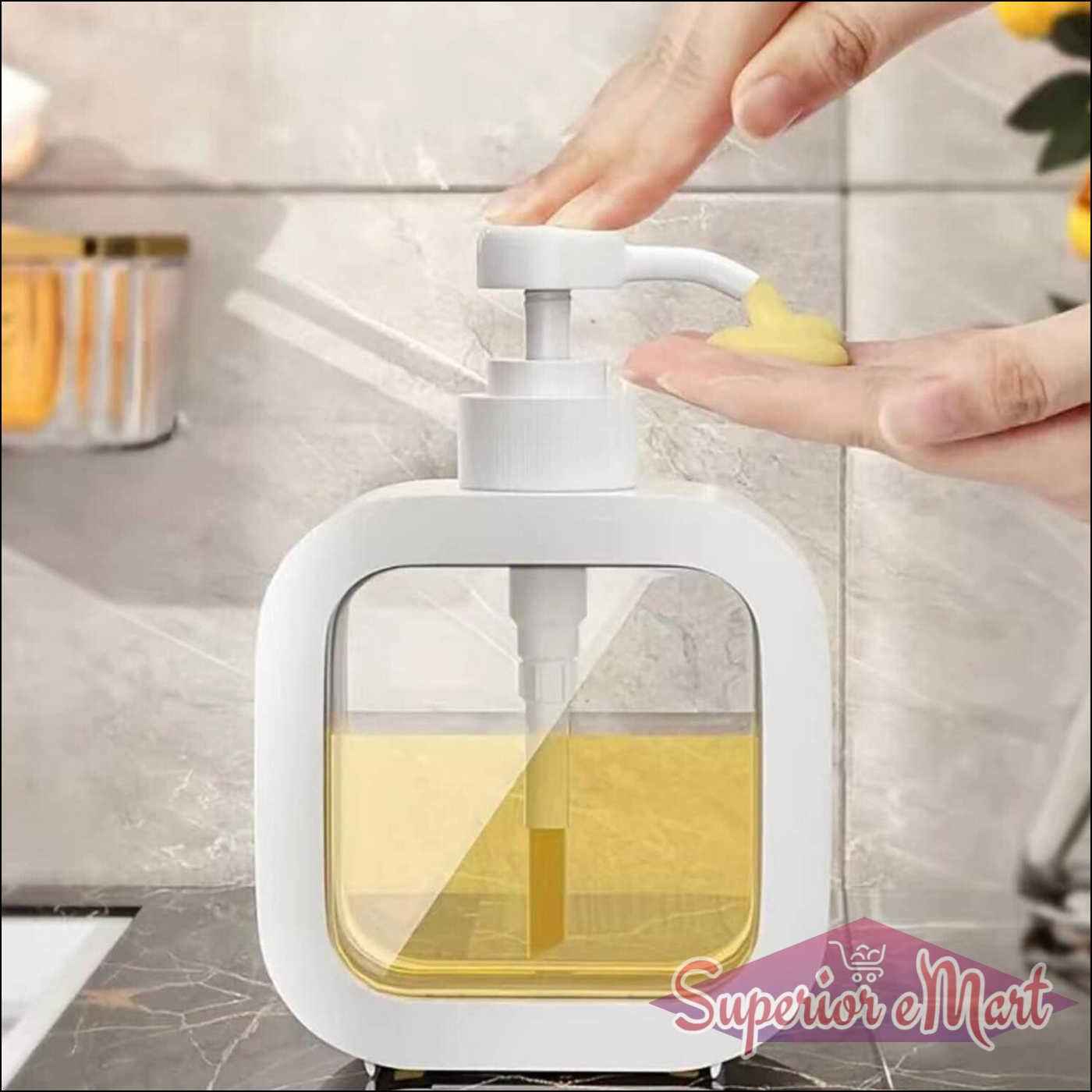 Clear Pump Lotion Bottle 1 Pc - Superior eMart