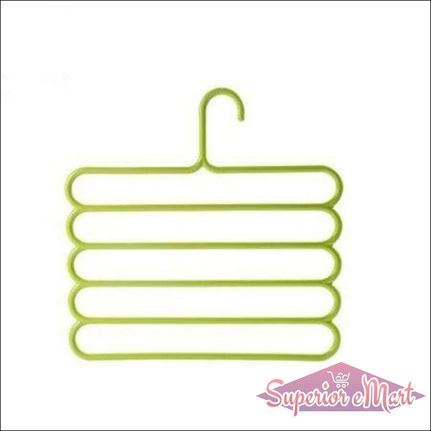 Clothing Organiser - 5 in 1 Multipurpose Hanger - Assorted - Superior eMart