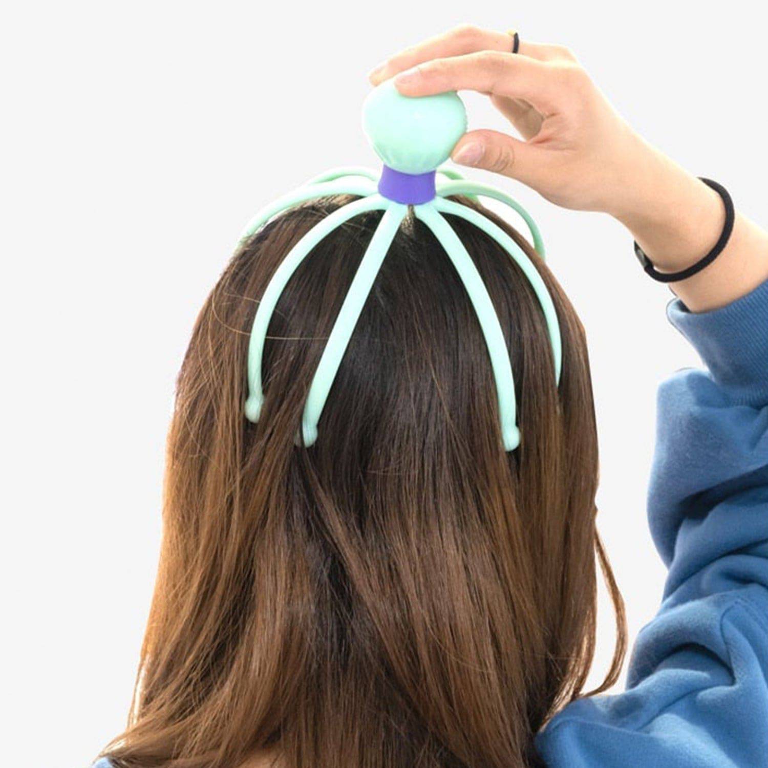 6098 Octopus Stress Relief Therapeutic  Scalp Massager - Superior eMart