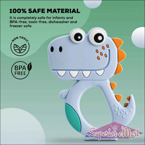 Colorful Dinosaur Teether for Infants - Superior eMart