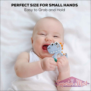 Colorful Dinosaur Teether for Infants - Superior eMart