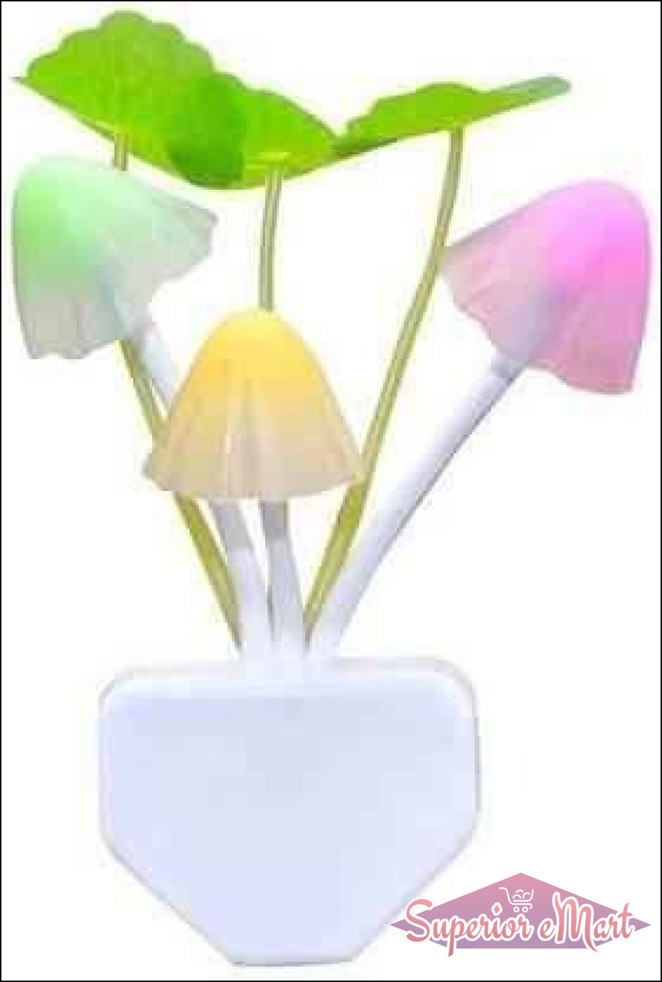 Colorful Mushroom Night Light Decor - Superior eMart