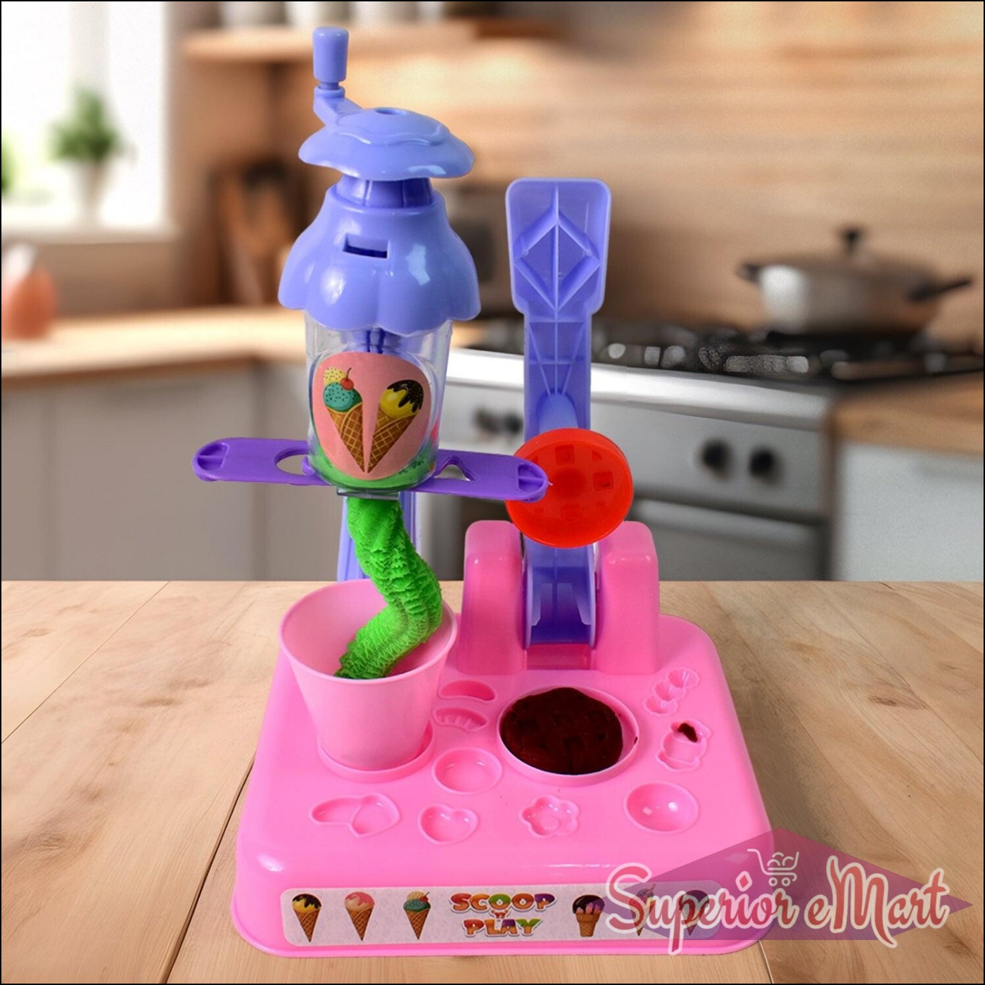 Colour Dough Scoop and Play Set - Superior eMart