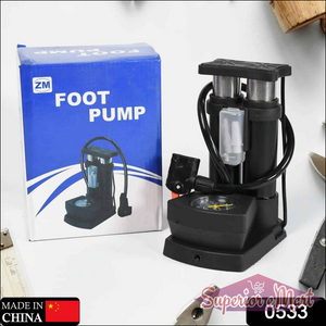 Compact Foot Pump for Bikes - Superior eMart
