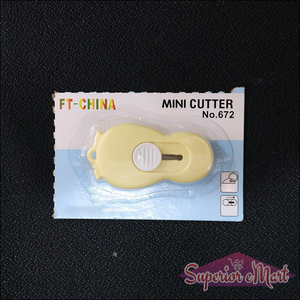 Compact Mini Safety Cutter With Retractable Blade - (1 Pc) - Superior eMart
