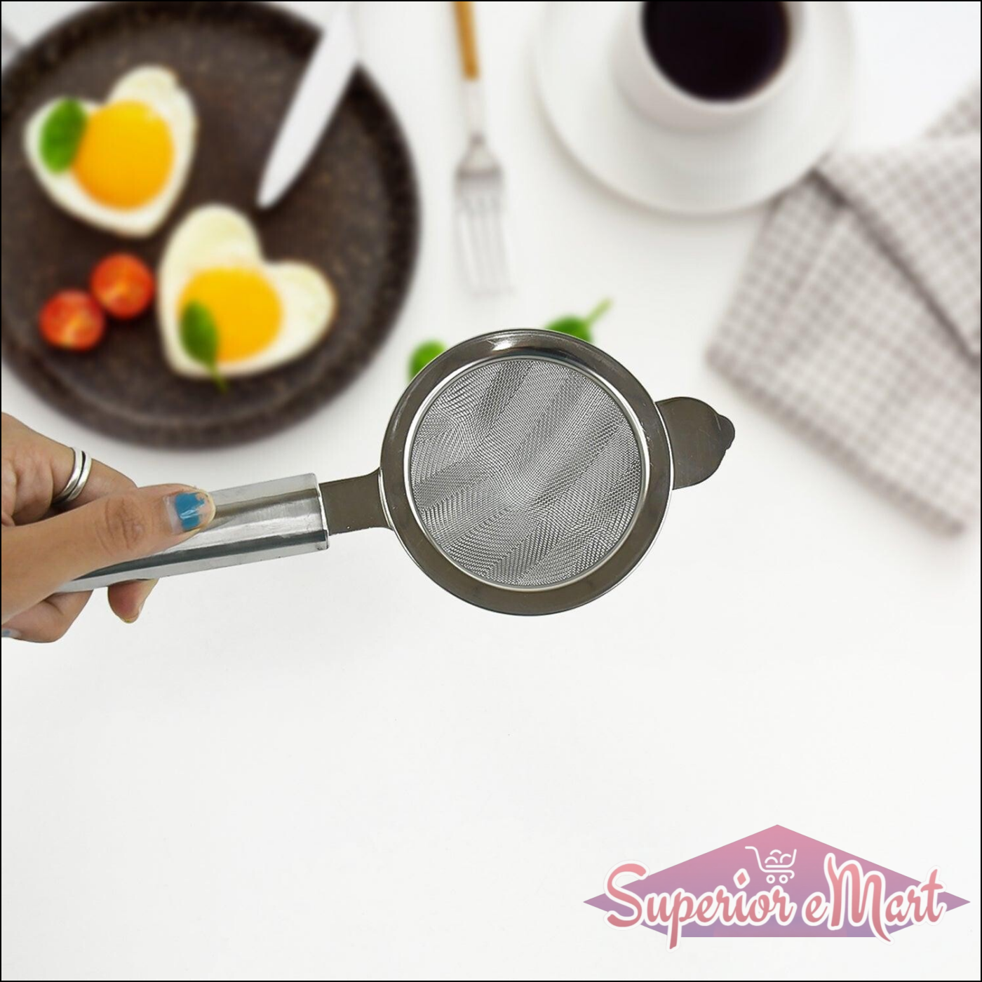 Conical Tea Strainer With Pipe Handle - Superior eMart