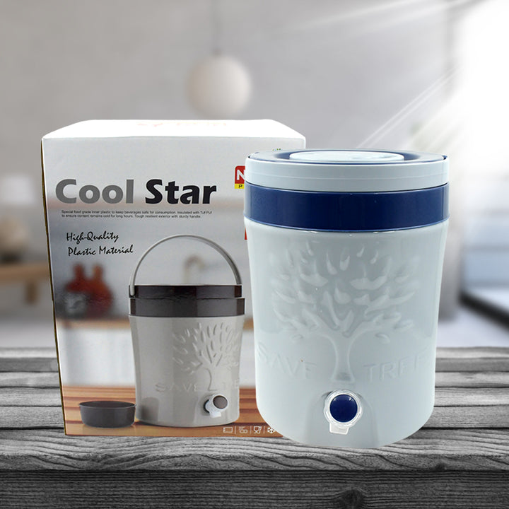 Superior eMart insulated water jug with tap designed for easy dispensing and stylish home use