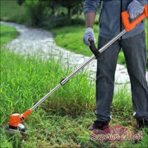 Cordless Grass Trimmer with Dual Blades - Superior eMart