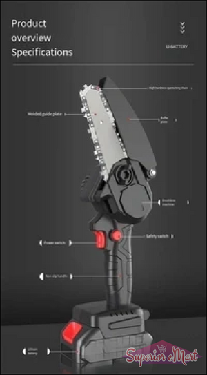 Cordless Mini Electric Chainsaw - Superior eMart