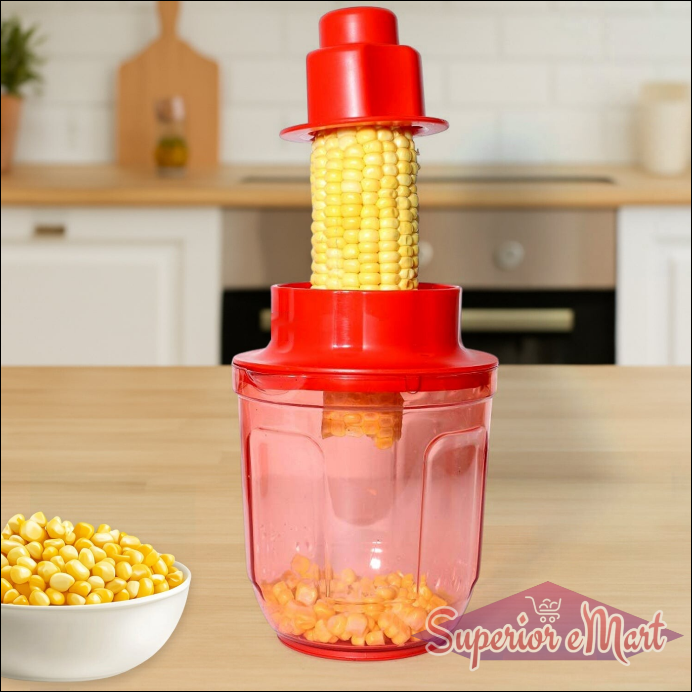 Corn Cutter With Steel Blades (1 Pc) - Superior eMart