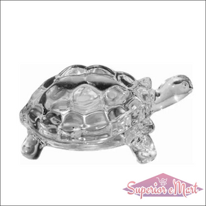 Crystal Glass Turtle Feng Shui Decor - Superior eMart