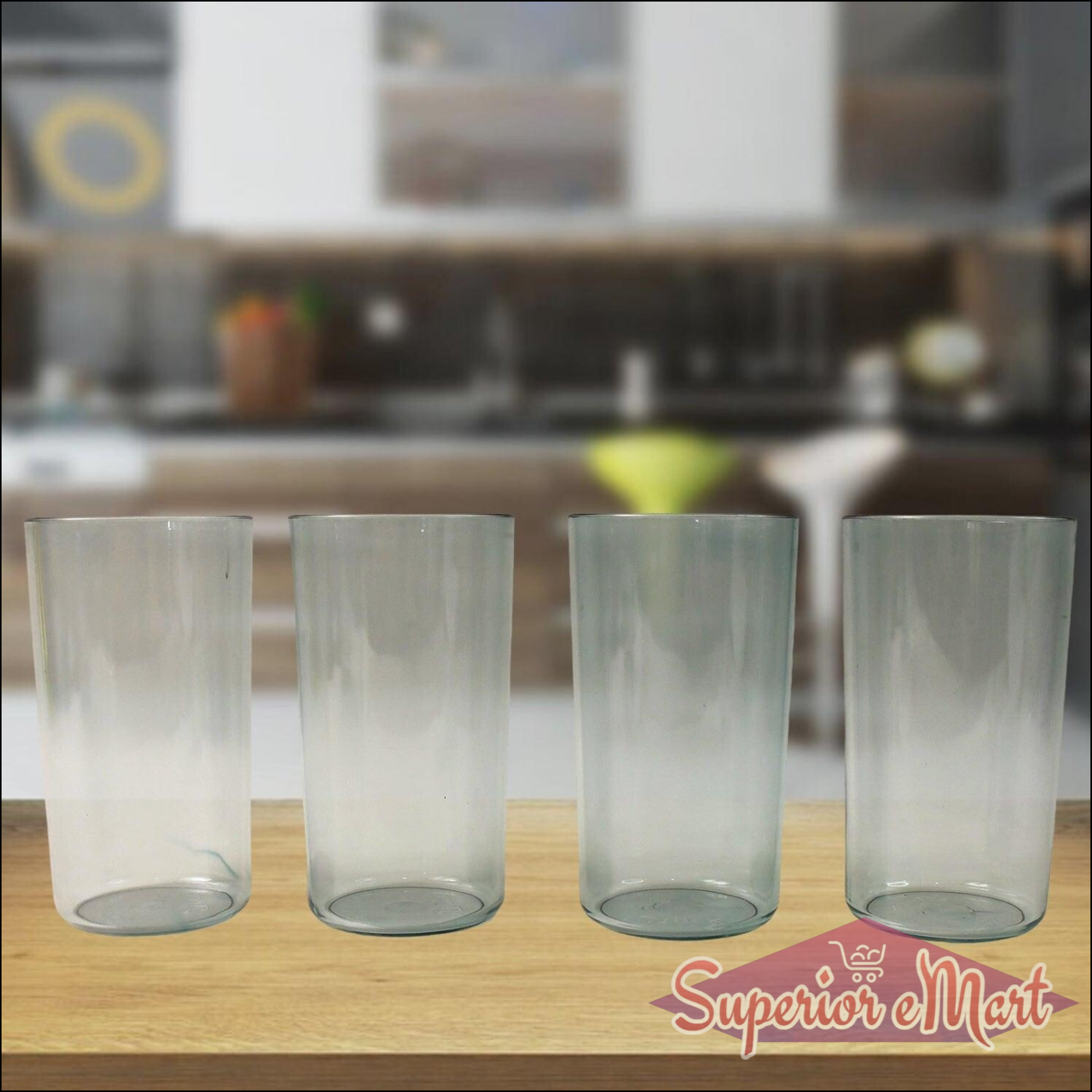 Crystal Water Jug and Glasses Set - 5 Pc - Superior eMart