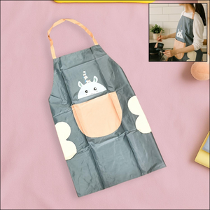 Cute Cartoon Animal Design Kitchen Apron (1 Pc) - Superior eMart