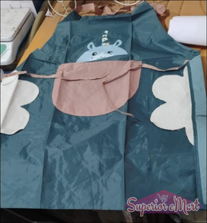 Cute Cartoon Animal Design Kitchen Apron (1 Pc) - Superior eMart