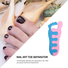 Toe Separators Toe Spacers Sponge Toe Stretcher Pedicures (1 Pair) - Superior eMart