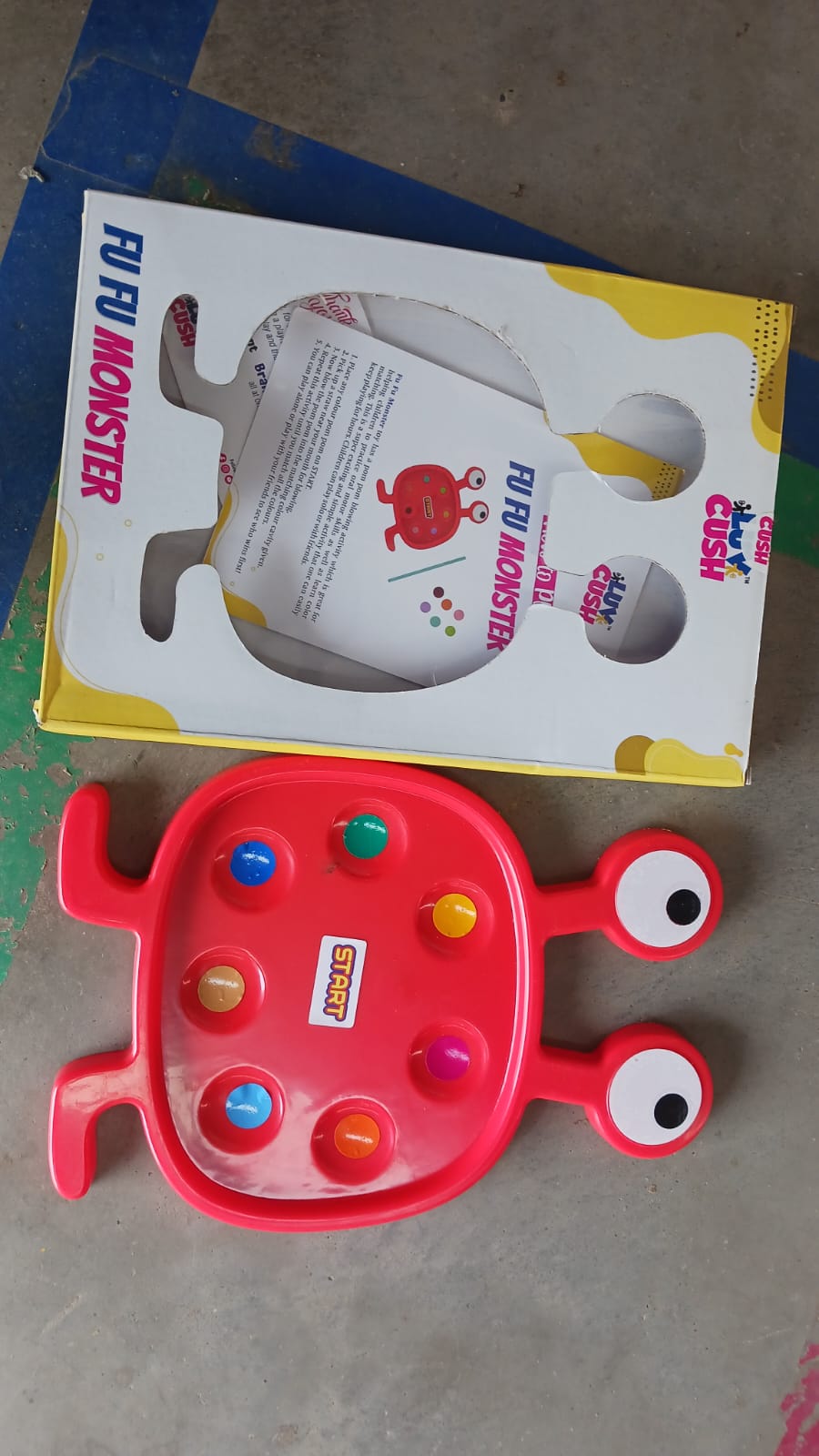 फू फू मॉन्स्टर प्लास्टिक खिलौना बच्चों के लिए सेट - 18200_pla_fu_fu_monster_toy_set