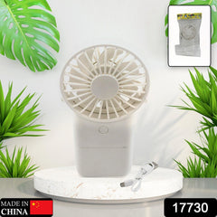 Portable Small Electric Fan, Handheld Fan With 3 Modes USB Rechargeable Mini Stu - 17730_small_handheld_fan_no5