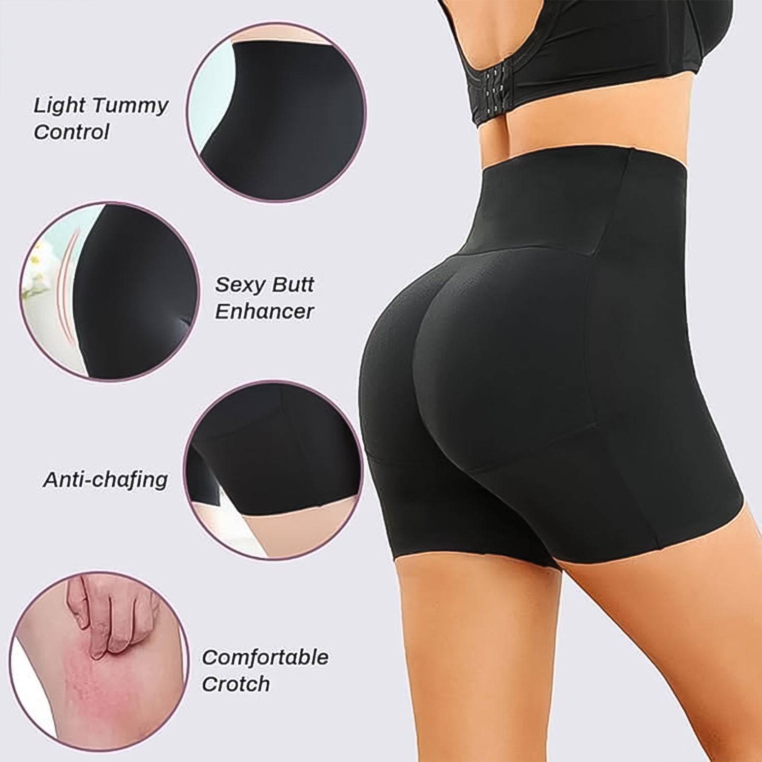 Womens Butt Lifter Padded Underwear Hip Pads Body Shaper Control Knickers Hip Pad (1 Pc  Large) - Superior eMart