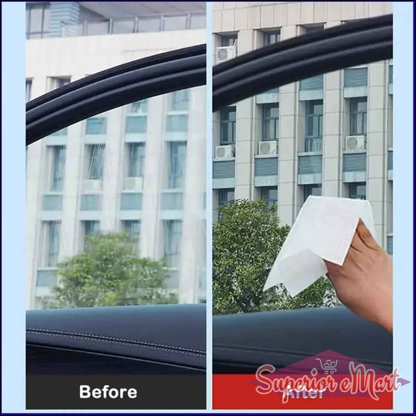 Dashboard Cleaning Tissues 80 Pack - Superior eMart
