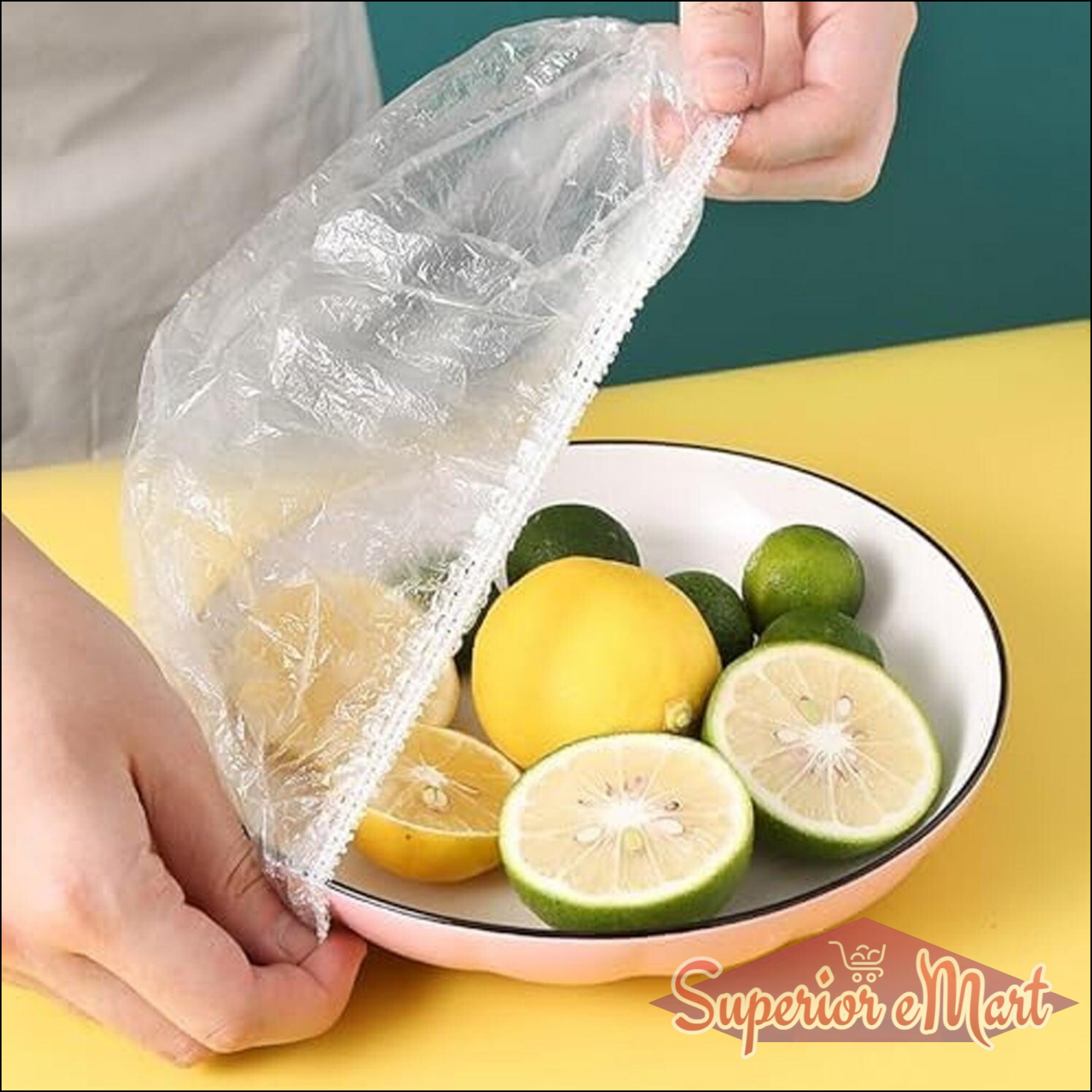 Disposable Elastic Food Storage Covers Bag (100 Pcs Set Big) - Superior eMart