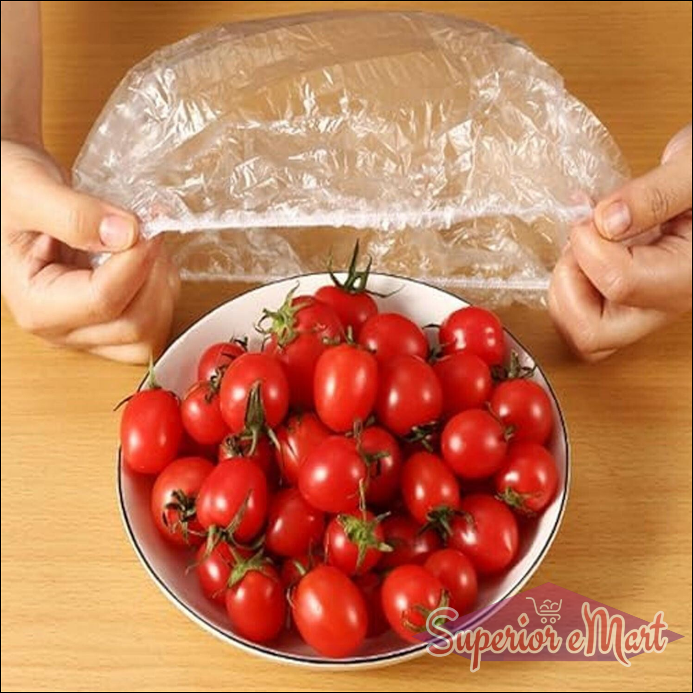 Disposable Elastic Food Storage Covers Bag (100 Pcs Set Big) - Superior eMart