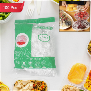Disposable Elastic Food Storage Covers Bag (100 Pcs Set Big) - Superior eMart