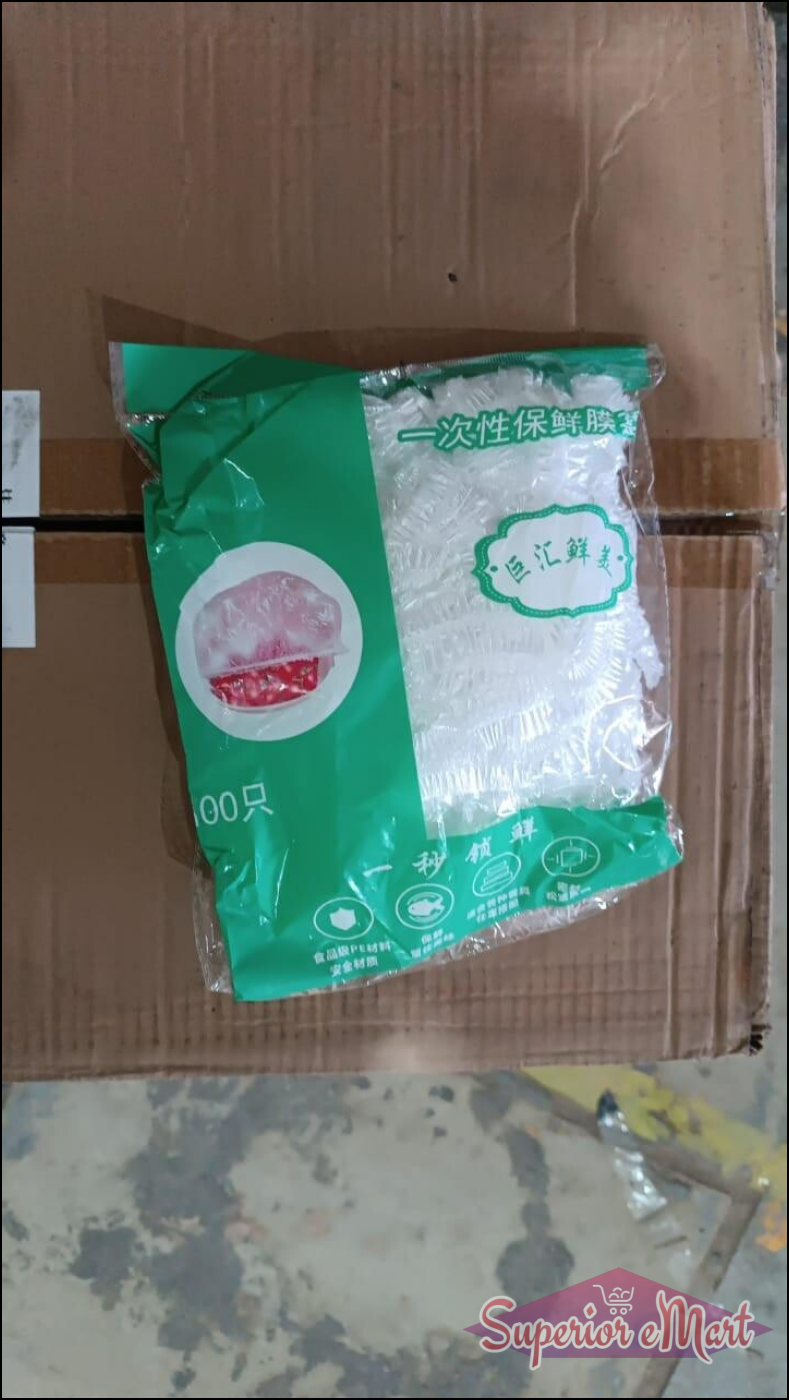 Disposable Elastic Food Storage Covers Bag (100 Pcs Set Big) - Superior eMart