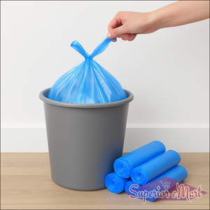 Disposable Garbage Bags 55 X 40 Cm (5 Pc) - Superior eMart