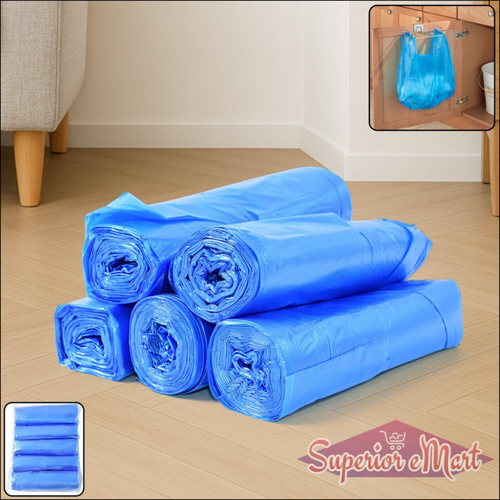 Disposable Garbage Bags 55 X 40 Cm (5 Pc) - Superior eMart