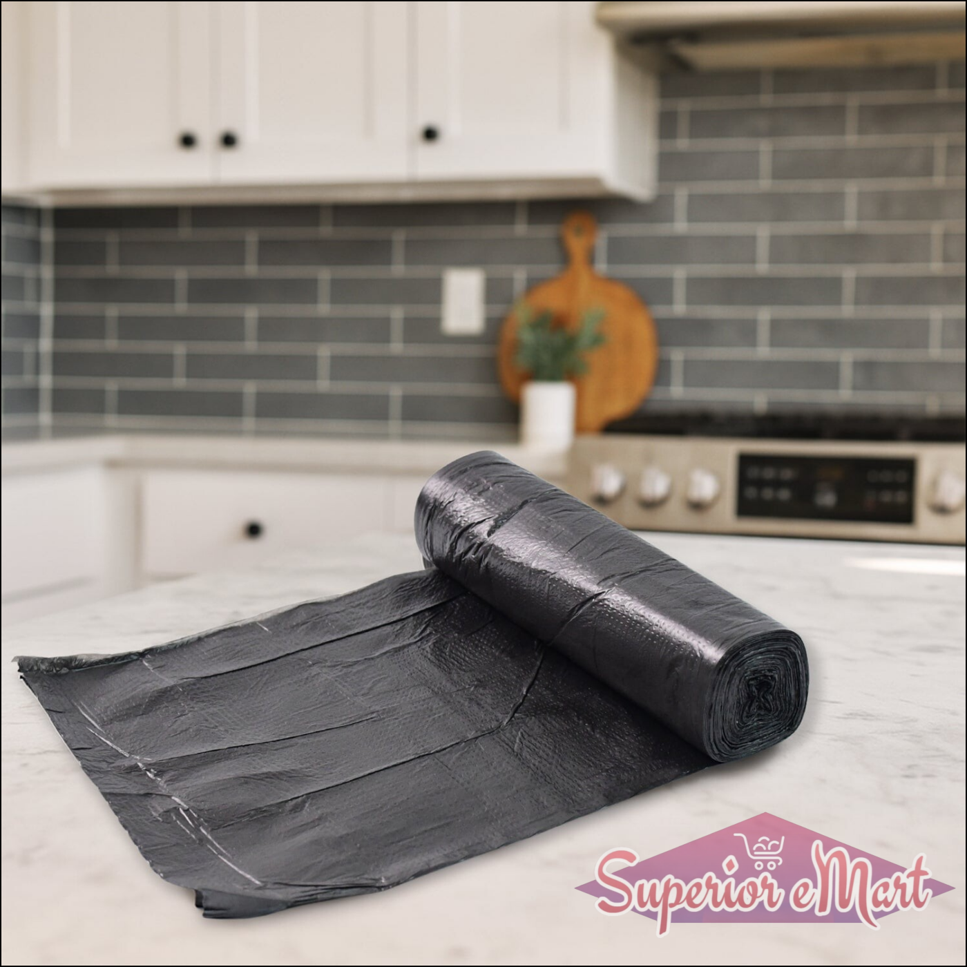 Disposable Trash Garbage Bags (5 Pc) - Superior eMart