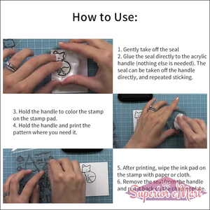 DIY Transparent Rubber Stamp - Superior eMart