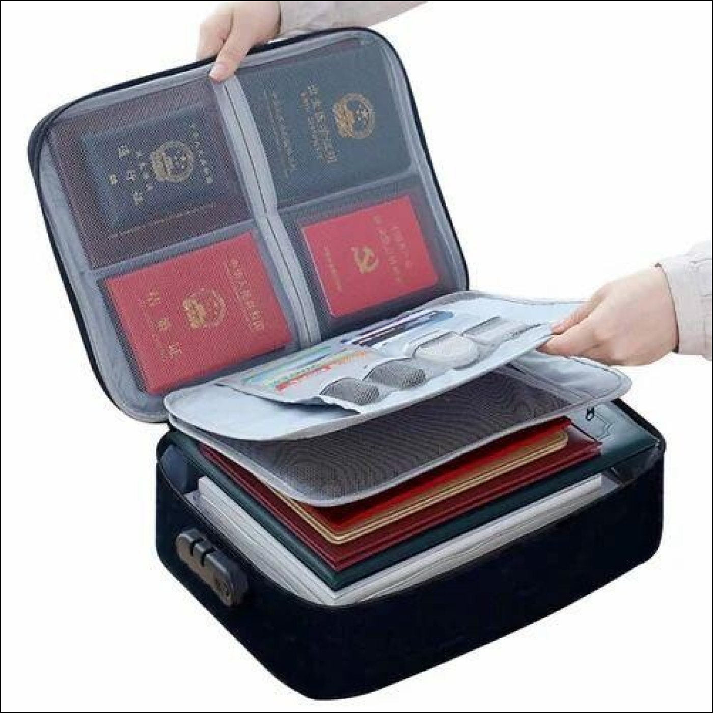 Document Padfolios Organiser With Lock - Superior eMart