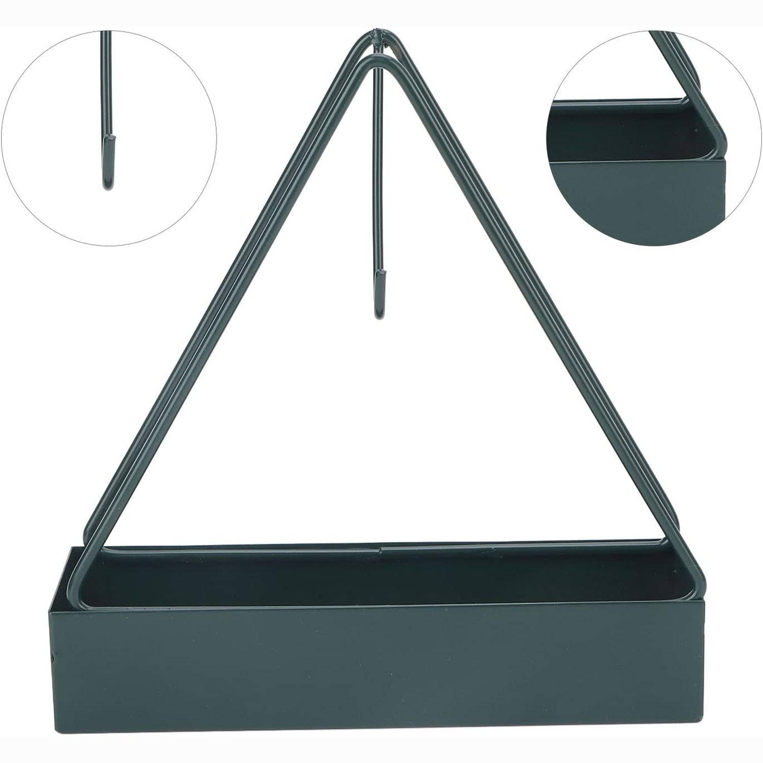 12880 Mosquito Coil Holder Frame Triangular Shape Iron Mosquito Incense Holder Mosquito Repellent Incense Holder Hanging Mosquito Repellent Outdoor Stylish Mosquito Repellent Incense Holder - Superior eMart