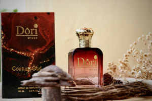 Dori Couture Oud Unisex Perfume Bottle with Royal Crown Design and Elegant Packaging