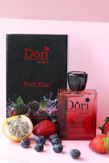 Dori By S&N Fruit Kiss Women Perfume Bottle with Fruit Decor and Elegant Packaging